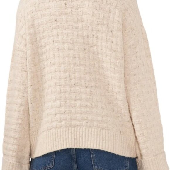 Vince Camuto Turtleneck Malted Sequin Sweater - Size Medium - Picture 2 of 7